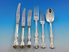 Prince Albert CG Hallberg Swedish 830 Silver Flatware Set Service Fitted Boxes