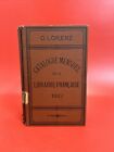 Juin 1881 PARIS Libraire OTTO LORENZ Catalogue mensuel de la librairie française