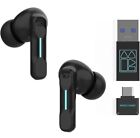 SW4 Wireless Gaming Earbuds for PC PS4 PS5 Switch Mobile - 2.4G Dongle