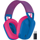 Logitech G435 Wireless Dolby Atmos Over-the-Ear Gaming Headset - Blue/Pink