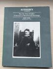 Sotheby's The Dr. Otto Sahafer Collection Of Rembrandt Etchings May 1993 Catalog
