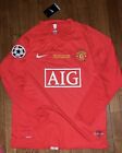 New ListingCristiano Ronaldo 2008 UCL Final Manchester United Long Sleeve Jersey Size: Med