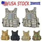 Molle Combat Assault Plate Carrier Camo Hunting Army Vest Military Tactical Vest