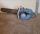 Vintage Homelite C-5 Chainsaw With 16 In Bar And Chain, Runs Good