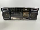 Sony CFS-1000 Stereo AM FM Cassette Recorder Boombox Radio Works AS IS READ DISC