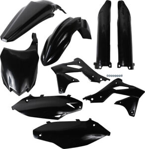 Acerbis Full Plastic Kit Black KAWASAKI KX250F 2013-2016; Bodywork 2314180001 (For: 2013 KX250F)