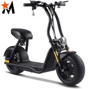 Fat Tire Scooter Electric Moped Adult 1000W Citycoco Max Speed 25mph Load 400lb