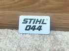 NEW OEM STIHL CHAINSAW 044 NAME TAG MODEL PLATE  1128-967-1507