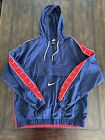 Nike Sportswear Big Swoosh Pullover Jacket Navy Red CD0419-451 Mens size L NWOT