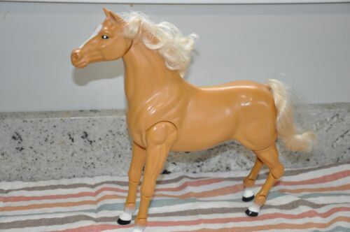 1983 Vintage Barbie Jointed and Articulated Horse Equestrian Rider MII China