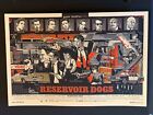 Reservoir Dogs Tyler Stout S/N silkscreen movie poster x/700 Quentin Tarantino