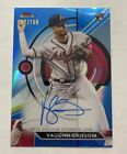 New Listing2023 Topps Finest Vaughn Grissom Auto Blue Ref Rookie Card#FA-VG SP#002/150 MLB