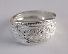 Sterling Silver Spoon Ring - Westmorland / Milburn Rose - size 8 (7 to 8) - 1940