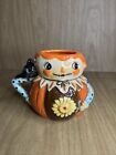 Transpac Johanna Parker Girl Scarecrow Large Mug Cup Ceramic Fall Halloween