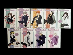 9 Fruits Basket Book Vol 1-9 English Manga Set Anime By Natsuki Takuya