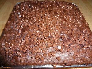CHOCOLATY HOMEMADE DOUBLE CHOCOLATE BANANA CAKE (9