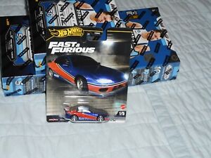 2024 HOT WHEELS PREMIUM FAST AND FURIOUS NISSAN SILVIA IN BLUE NICE!!!!!