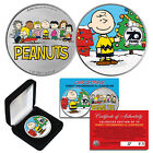 2020 Peanuts Charlie Brown 70th Anniv 1 OZ .999 SILVER Coin S/N of 70 CHRISTMAS