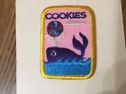 New Listing1980 Girl Scout Cookie Patch - Burry Cookies - A Whale of a Sale - Spout & Whale