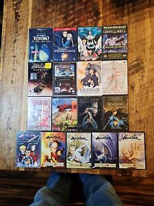 Lot of 17 Anime DVDs Totoro, Avatar The Last Airbender, Ghost In The Shell More!