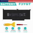 F3YGT Battery For Dell Latitude 12 13 14 E7280 E7480 7480 7490 7380 7390 USPS-US
