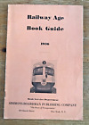 1936 Railway Age Book Guide Railroad train trains bibliography softcover