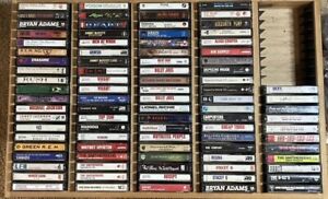 Build Your Own Cassette Collection Tapes - 70's 80's & 90's. Rock Pop R&B