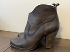 Frye Madeline Western Short Boots Booties Womens Size 8.5