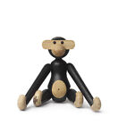 Kay Bojesen Denmark Monkey Mini Black 9.5cm ROSENDAHL 39276 Oak Wood NEW Japan