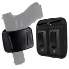 Tactical Right/Left Hand Leather OWB Belt Gun Holster with Double Magazine Pouch