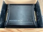 Kicker ZX500.1 Amplifier  Has Not Been Tested Selling As Is-C
