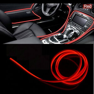LED Car Interior Decorative Atmosphere Wire Strip Light Lamp Plastic Accessories (For: Toyota 86)
