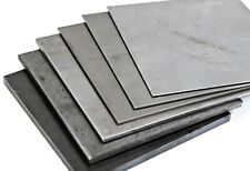 MILD STEEL SHEET METAL SQUARE PLATE PANEL 0.8/1/1.5/2/3/4/6mm THICK CUT SIZE