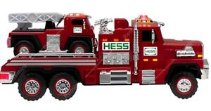 Hess 2015 Fire Truck and Ladder Rescue - 2 trucks for the price of one!