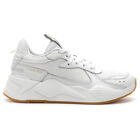 Puma RsX Blanco Lace Up  Womens White Sneakers Casual Shoes 39048101