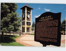 Postcard Clock Tower Glockenspiel New Ulm Minnesota USA