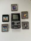 New ListingNintendo Game Boy Color Clear Atomic tested comes with five games