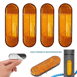 Night Safety Warning Sticker Reflector for Electric Scooter E-Bike Accessories