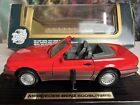ROAD TOUGH 1989 Mercedes Benz 500SL Red Die-Cast Metal 1:18 Scale 1/18 #92048