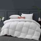 Peace Nest Goose Feather and Down Comforter Lightweight or Medium Weight