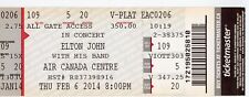 Elton John Concert Ticket Stub Air Canada Centre (Toronto, 2014)