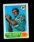 6206* 1968 Topps # 196 Bob Griese RC EX