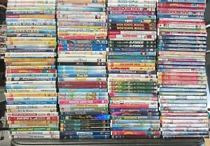 Wholesale Bulk: 25 DVD Mixed Children/Family Genre Lot. ( No Duplicates )