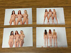 Lot Of 4+ Photographs 4x6 Beautiful Nude Blonde Redhead Brunette Pin-Up Models