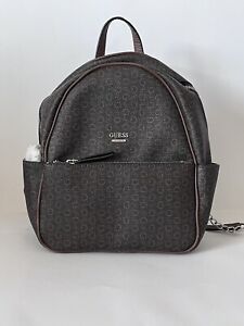 Guess Backpack Grey / Charcoal With Signature Logo clean inside