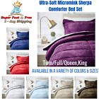 Comforter Bed Set Ultra Soft Polyester With Plush Alternative Down Filling New