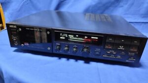 AKAI GX-73 3-Head Stereo Cassette Deck AC100V、50Hz/60Hz 1986 Retro Audio Japan