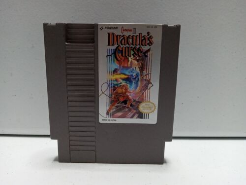New ListingCastlevania 3 III: Dracula's Curse NES Authentic Cart
