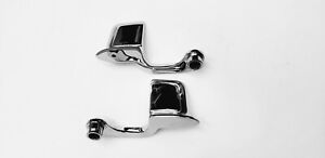 1959-1967 Chevy Impala Interior Chrome Door Handles Pair 2DRHT 4DRHT Buick Olds (For: More than one vehicle)