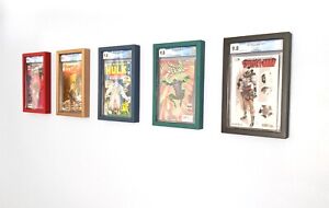 CGC GRADED WALL MOUNT COMIC BOOK FRAMES (SOLID WOOD)